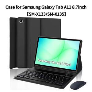 갤럭시 탭 A11 8.7인치 케이스, SM-X133/X135용 키보드 커버/무선 블루투스
