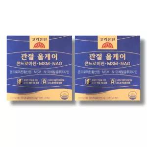 고려은단 관절 올케어 콘드로이친·MSM·NAG 3575mg 30포 2개_WB