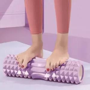 강력자극 폼롤러 근육마사지 하드형 이완기구 홈트용 요가 홈트 돌기