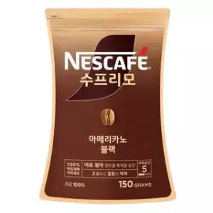 네스카페 수프리모 아메리카노 블랙 파우치 150g