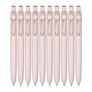 유니볼 젠토 베이직 볼펜 0.38mm 10개세트 1P 빠른 건조 슬림 학생 필기