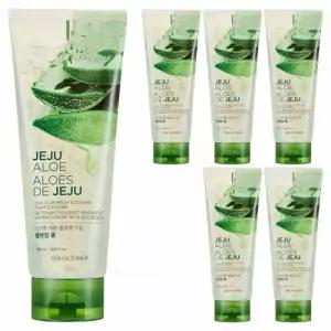 더페이스샵 신선한 제주 알로에 수딩 클렌징 폼 150ml 6개