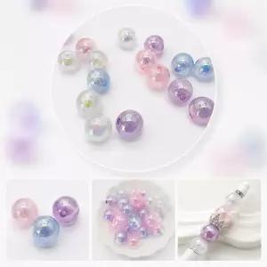 투명UV구슬 볼꾸 비즈 파츠 재료 동대문 볼펜 꾸미기 세트 펜꾸 DIY 키트