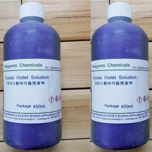 생명과학연구실 크리스탈바이올렛용액 450ml 염색시약 미생물관찰 반복실험 교육분석 재료