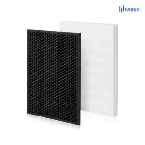 위드유필터 위닉스 공기청정기 필터 AGX660W-W9 호환 국산 헤파 탈취 세트