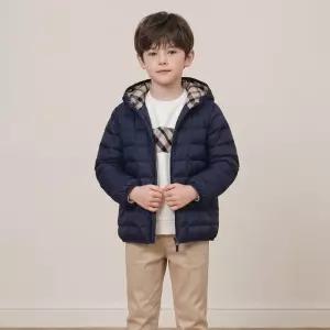 닥스키즈 DAKS KIDS 후드 경량 덕 패딩 다크네이비 DVJU6D703M DN_P435202137 DVJU6D703