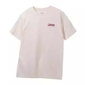 JEEP 지프 코튼 30수 스몰로고 반팔 티셔츠 JR5TSU092LL
