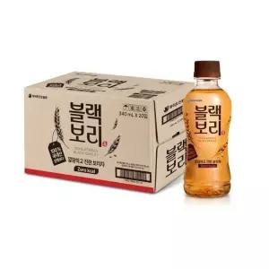 블랙보리 340ml X 20병 진한 로스팅 보리차