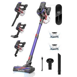 Buture JR400 38000Pa 450W 무선 진공 청소기 휴대용 자동차 터치 디스플레이 스마트 가전 55 분 런타임