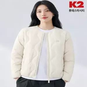 [롯데백화점]케이투 K2 여성 겨울용 실크스타 구스 다운 경량 패딩 자켓 KWU24544