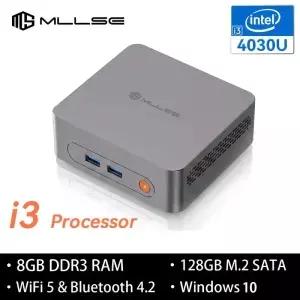 MLLSE M2 미니 PC 인텔 I34030U 프로세서 DDR3 8GB RAM SSD WiFi 5 BT42 윈도우10 데스크탑 컴퓨터
