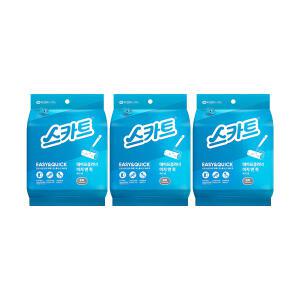 스카트 이지앤퀵 테이프클리너, 중형, 리필 3입, 3개