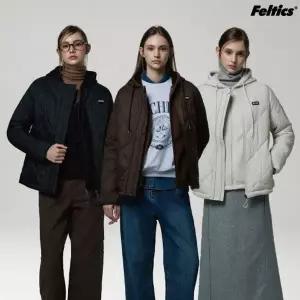 [펠틱스]26FW 여성 패딩점퍼 + 플리스 후드점퍼 2종 (F612W)
