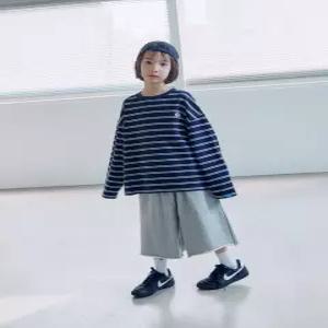 로아앤제인 [주니어]에어라인 티셔츠(네이비)