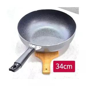 원효 분체 궁중팬 34cm 6032 가스 국산 우수한 코팅 깊은후라이팬 웍 볶음팬
