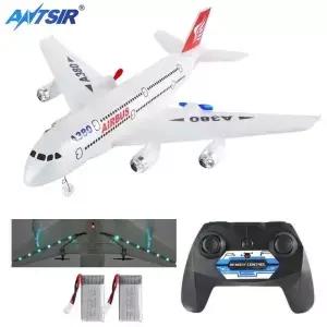 보잉 747 에어버스 A380 RC 비행기 2.4G 2CH 무선 조종 고정익 항공기 장난감 선물