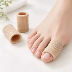 포렉스 발가락 손가락 보호 실리콘 튜브 15cm 6개입 사이즈선택 굳은살 티눈 물집 방지 골무 보호대