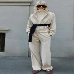 ZARA 후드 봄버 재킷 - 크림 8372/241/712 653062
