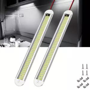 화물차작업등 써치라이트 해루질 10W 12V 24V LED 인테리어 라이트 바 스위치 120LED 자동차 RVs 밴 트럭