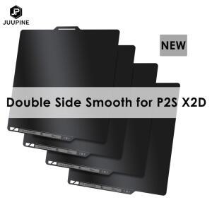 Bambu Lab X2D P2S 빌드 플레이트용 양면 스무스 PEI 257x257 고품질 히트베드 플렉시블 프린트플레이트 Ba