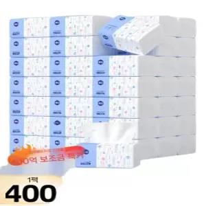 미니 각티슈 리필 업소용 탁상용 사무실 사각티슈 경제적 매장 카페 한상자 곽티슈