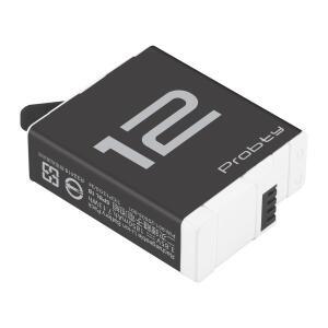 Gopro Hero 12/11/10/9 스포츠 액션 카메라용 Enduro 배터리 1850mAh 및 3채널 충전기 교체용