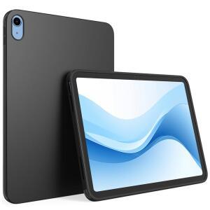 IPad Air Pro 11 13 2024 M2 M4 1 2 3 4 5 태블릿 케이스 TPU 초박형 디자인 보호 용 부드러운 실리콘 블랙