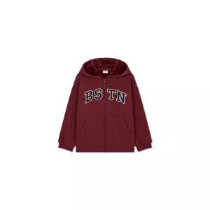 [폴햄키즈](의정부점)공용 플러피 보아 루즈핏 후드 집업_PKG4TC3030