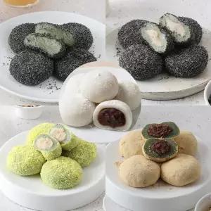 [고수록] 5종 떡세트 총 50알(4종+옛날찹쌀떡)
