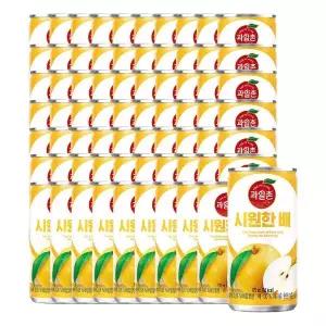 과일촌 대용량 음료수 배 드링크 175ml 30캔 2박스 GST MNS