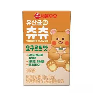 서울우유 유산균 츄츄 요구르트맛 140mlx24개