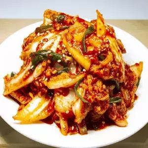 산해직송 배추 겉절이 김치 1kg 2kg 국산 국내산