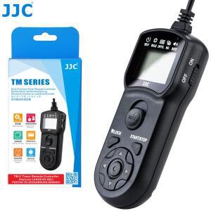 JJC 타이머 원격 셔터 릴리즈 캐논호환 EOS R10 R8 R RP R7 R6 Mark II 90D 80D 70D 77D 60D M5 M6