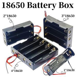 1피스 18650 병렬 1/2/3/4/18650 배터리 홀더 보관함 정리함 케이스 박스 3.7V