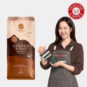티타임 공식 상품 1kg 골든로스트 향미가좋은 고소한 아라비카100 원두커피