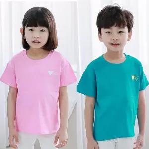 [BZJL6TX7_4C]유아동 스쿨 룩 여름 반팔 티셔츠 등원 복