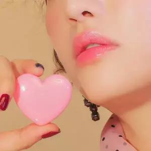 [커버풀]하트 립밤 공병 립스틱 용기 화장품 만들기 미니 소분 케이스 립글로즈 아이 섀도우 재료