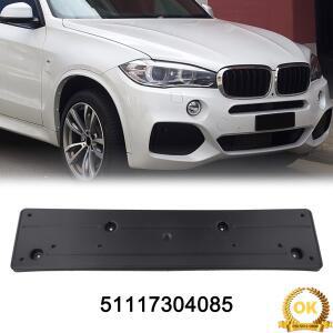 BMW X5 F15 전면 범퍼 번호판 홀더 OEM 부품 51117304085 2013-2018년식 모델