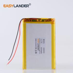 충전식 프리미엄 606090 리포 폴리머 리튬 배터리  보호 PCB 모듈 포함  3.7V 볼트  4500mAh
