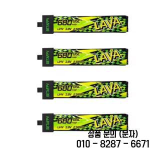 새로운 BETAFPV LAVA II 1S 95C 배터리 680mAh 3.8V BT2.0 (Air65 Meteor75 Pro Cetus 용)