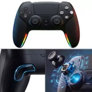 ps5 듀얼센스 호환 정품형 무선 컨트롤러 pc 유선 게임패드 듀얼쇼크5 조이스틱 햅틱 레볼루션 gta 6 그타