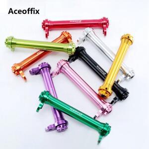 ACEOFFIX-스틸 자전거 랙 이지 휠 익스텐션 블록 텔레스코픽 로드 익스텐더 brompton 호환Cline Pline 접이