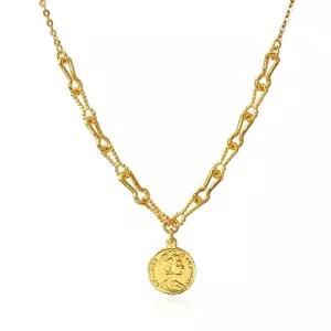 [골드모아]여자 순금 목걸이 11.25g 24K [여왕 열쇠클립]