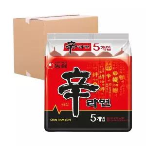 [하프클럽/신선식품]농심 신라면 120g 40입