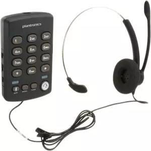Plantronics Practica T110 표준 전화기 검은색 - 204549-01