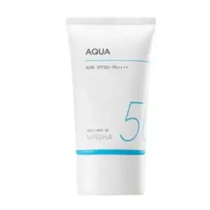 미샤 올 어라운드 세이프 블록 아쿠아 선크림 SPF50＋PA＋＋＋＋50ml