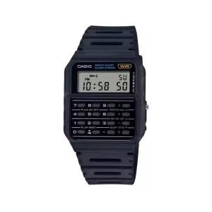 카시오 CA-53W-1Z 데이터뱅크 계산기 디지털 공용 우레탄 시계