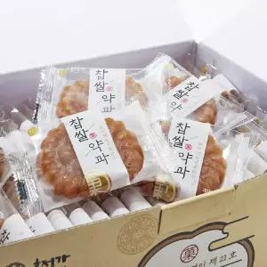 호정가 찹쌀약과세트 3KG (약 80입) / 대용량 전통과자세트