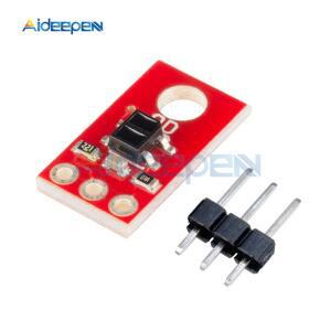 IR LED 적외선 반사 센서 모듈 캐패시터 방전 회로 브레이크 아웃 보드 핀 DC 3.3V 5V QRE1113 선형 5 개