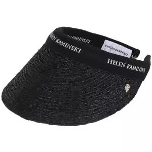 헬렌카민스키 26FW 여성 비앙카 바이저햇 챠콜블랙로고 HAT50265 CHARCOALBLACKLOGO